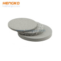 Hengko Hight Quality 316l Disco de filtro de metal sinterizado de acero inoxidable de acero inoxidable